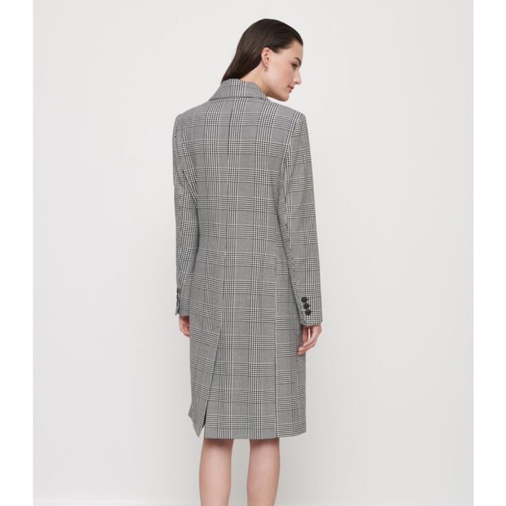 Dynamite long plaid coat - Picture 3 of 9